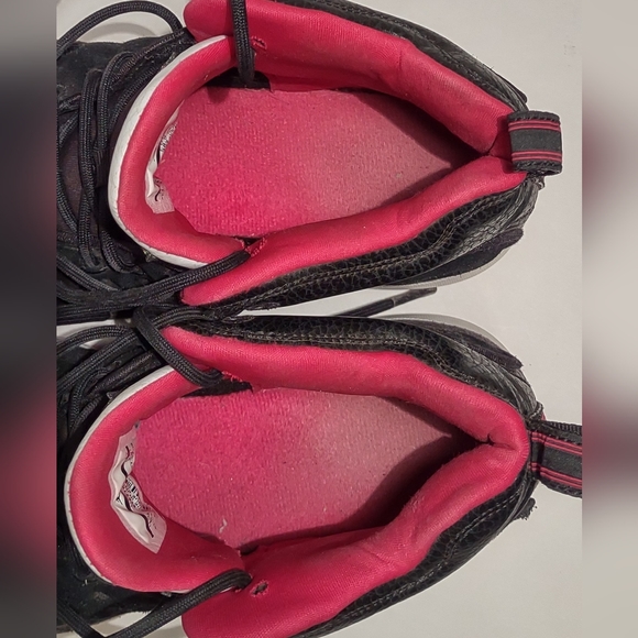 Retro Air Jordans Jordan Jumpman Team 2 Black Rush Pink - Picture 7 of 9